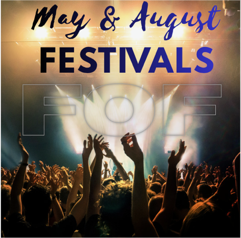 Festivals image, click to book Festivals