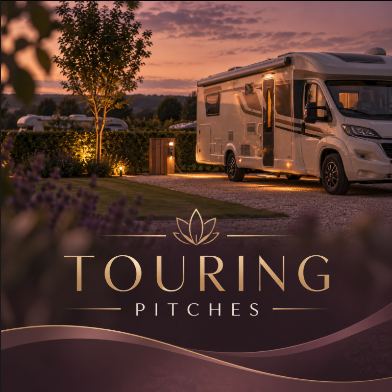 Touring Pitch image, click to book. Event or Party Ticket required.